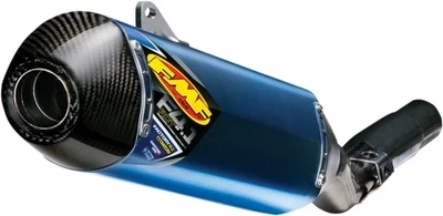 FMF Factory 4.1 RCT Slip-On - Blue Anodized - Carbon Endcap 045561 1821-1631 - Image 1 of 3