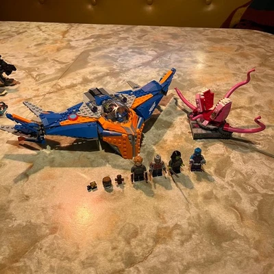 76081 Lego Marvel Guardians Of The Galaxy vol. 2 The Milano vs Abilisk COMPLETE - Image 1 of 2