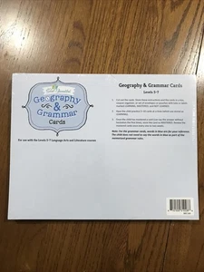 Geography And Grammar Cards The Good And The Beautiful Levels 5-7 Unopened - Picture 1 of 6