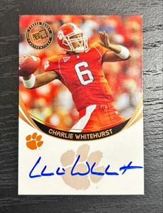 2006 Press Pass Auto Bronze Charlie Whitehurst Rookie Auto RC - Picture 1 of 2