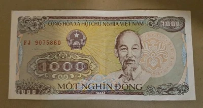 1988 Vietnam 1000 Dong Note - Image 1 of 2