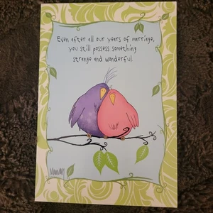 Leanin Tree Greeting Card - Funny Happy Anniversary - Picture 1 of 2