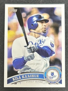 2011 Topps Kila Ka'aihue Baseball Card #527 Royals 1B NM - Picture 1 of 2