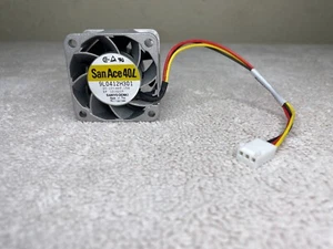 SAN Ace 40L 9L0412H301 12V 0.15A 4CM 4028 3-Wire Cooling Fan - Picture 1 of 3