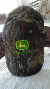 John Deere Camouflage Youth Ball Cap Hat Baseball - Picture 1 of 8