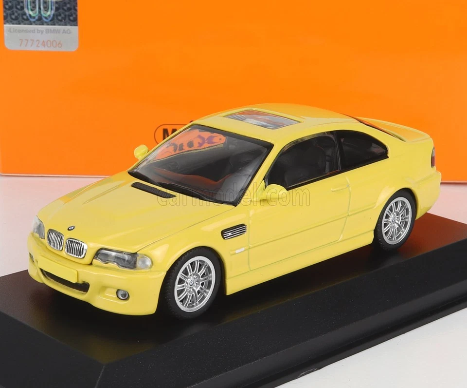1/43 MINICHAMPS - BMW - 3-SERIES M3 (E46) COUPE 2001 940020021 - Immagine 1 di 1