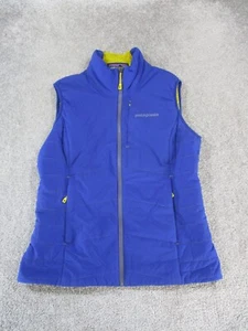 Patagonia Nano-Air Vest Womens Small Blue Yellow Jacket * - Picture 1 of 10