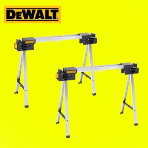 Dewalt DWST1-75676 Heavy Duty Portable Saw Horse Work Support Stands-Pack Of Two - Picture 1 of 5
