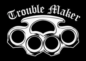 2 - PACK BIKER HOT ROD MOTORCYCLE RAT FINK GANGSTER TOOLS GUNS STICKERS - Picture 1 of 1