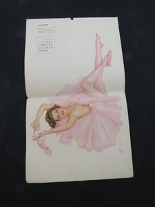 Original Varga Vargas Dezember 1942 Esquire Kalender Pin Up Girl - Bild 1 von 2