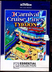 Carnival Cruise Lines Tycoon PC CD-ROM 2005 Island Hopping Game LIKE NEW - Picture 1 of 2