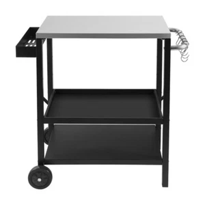 Grillwagen Grillstation Beistelltisch Klapptisch BBQ Grilltisch Arbeitsfläche - Bild 1 von 9