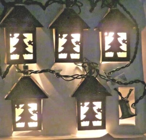 3 Sets of 5 Metal & Capiz Shell Tree Lights Total 15 Lights VTG 2001 Target NEW - Picture 1 of 4