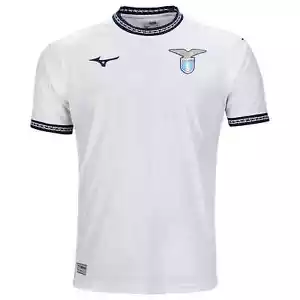 7462 MIZUNO Ss Lazio ROM Trikot Third 2023/2024 Wettspiel T-Shirt P2GAAX84 01 - Picture 1 of 9
