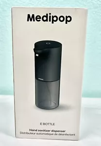 Medipop E-Bottle Automatic Hand Sanitizer Dispenser-Black - Picture 1 of 2