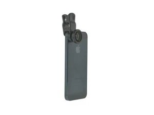 Universal Objectif Lentille 3 IN 1 Clip-On Fisheye Macro Angle Clip pour Mobile - Photo 1/1