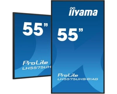 iiyama 139cm (55) IIYAMA ProLite LCD Display, 4K UHD 24/7 schwarz LH5575UHS-B1AG - Bild 1 von 2