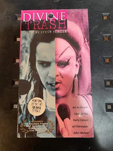 Divine Trash VHS 2000 - John Waters Documentary by Steve Yeager PROMO copy - Picture 1 of 3