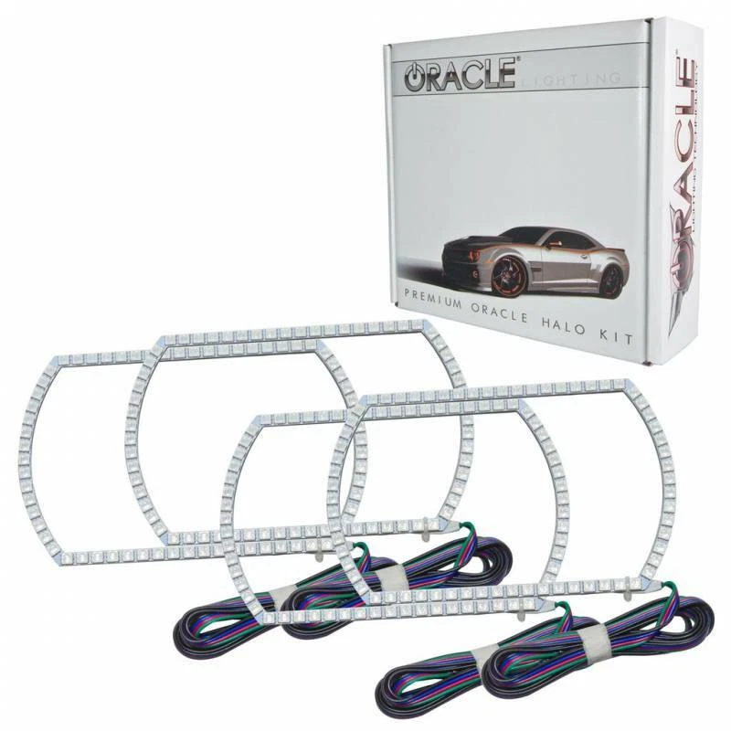 Oracle Lighting 07-13 se adapta a Chevrolet Silverado Color SHIFT Halo Kit 2358-330 Foto 1 de 2