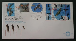 1995 NETHERLANDS NEDERLAND BIRDS OF PREY ANIMALS NR 340 FDC - Picture 1 of 1