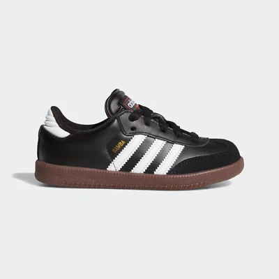 Adidas Samba Kids Unisex Boys Girls Indoor Soccer Shoes White Black All Sizes - Image 1 of 3