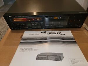 JVC KD-V6-J Stereo Cassette Deck (Vintage) Repair Only