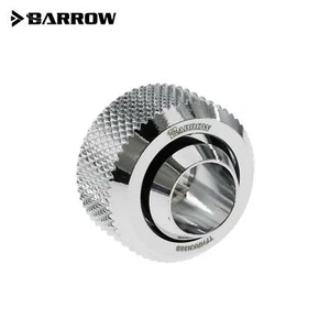 Raccord à compression tube flexible Barrow G1/4 - 13/10 mm - Argent brillant - Photo 1/5