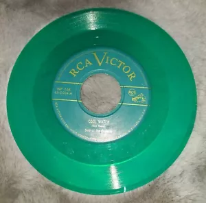 Sons Of The Pioneers Chant Of The Wanderer & Cool Water Green Vinyl 45 Record - Picture 1 of 2