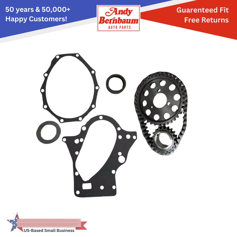 Conjunto de juntas e vedações de corrente dentada de motor suburbano Plymouth 1955 - Imagem 1 de 4