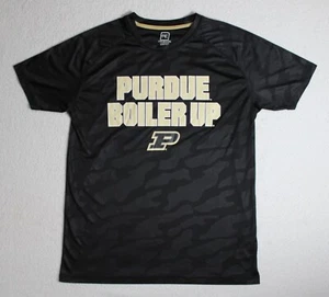 ProEdge Purdue University Boilermakers Black Active Shirt Size Large (22X30) - Picture 1 of 5