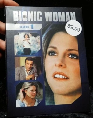 The Bionic Woman📀 Season 1 Lindsay Wagner Richard Anderson  Ford Rai DVD (1976) - Image 1 of 3