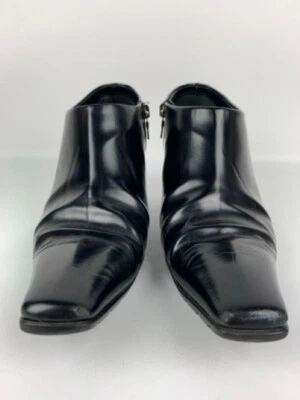 Prada 方头短靴半复古)女式 8 码 — 第 1/4 张图片