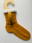 Handknit beer mug glass wool socks!7.5-15.5/38-50 Warm and cozy!