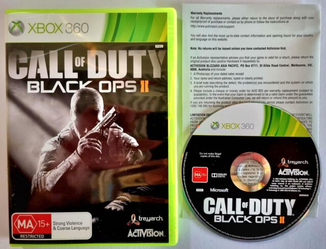 Call of Duty: Black Ops II Xbox 360 Replacement Game Cover Art Work