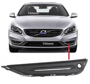 PARACHOQUES DELANTERO IZQUIERDO REJILLA INFERIOR SE ADAPTA A VOLVO V60/S60 2013-2017 - Imagen 1 de 6