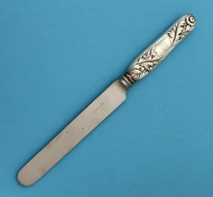 TIFFANY CHRYSANTHEMUM Sterling LUNCHEON Knife 9" Multiples - Picture 1 of 4