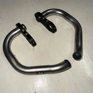 3TTT TIRAMISU' TIRAMISÙ BAR EXTENSIONS AERO BULLHORN 90S VINTAGE 3T Gunmetal - Picture 1 of 11