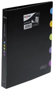 A4 Eligo Executive CardFile for 500 Business Cards – Black - Picture 1 of 4