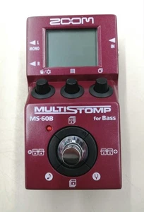 ZOOM MS-60B Pedal Multi-Efectos para Bajo - Opciones Versátiles JP - Imagen 1 de 6