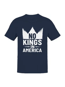 No Kings in America Graphic Men's T-shirt - Picture 1 of 9
