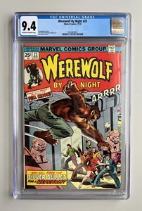 Werewolf By Night #23 - CGC 9.4 - Fantastic Ron Wilson Cover - Picture 1 of 4