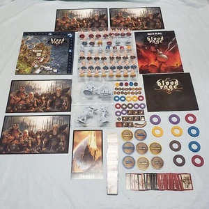 CMON Boardgame Blood Rage (Kickstarter Ed) Box VG+ - Picture 1 of 9