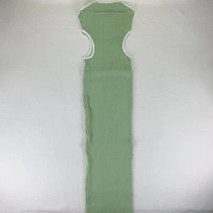 Women's Strapless Knit Maxi Dress Ribbed Wrap Tube Bodycon Dresses Summer Size M - Picture 1 of 8