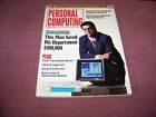 Vintage Computer Magazine 1990 Personal Computing "The BBS Advantage" "Oracle"