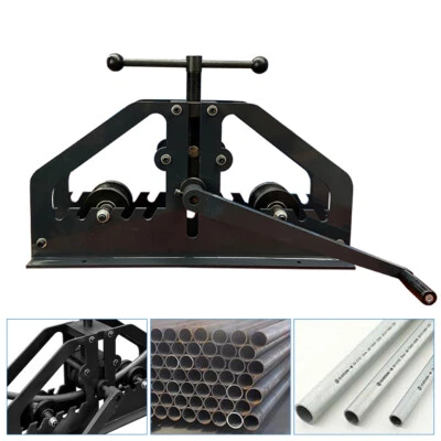 US Heavy Duty TR-60 Round Tube Roller Industrial Portable Tube Roll Bender NEW — 第 1/4 张图片