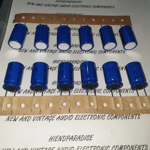 NEW BC VISHAY 151 RLH 22uF 400V 105C 4000H 105C LONG LIFE TUBE AMP CAPS ! 24pcs! - Picture 1 of 4