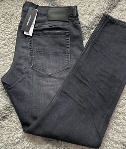 Diesel Men’s D-Luster Slim Grey /Black Jeans W38 L32 RRP £100