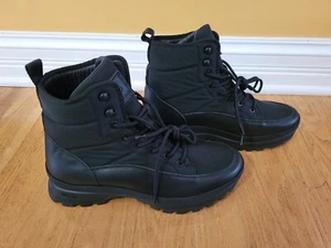 Belstaff Explore Herren Hi Schnürstiefel schwarz Größe 10 - Bild 1 von 9