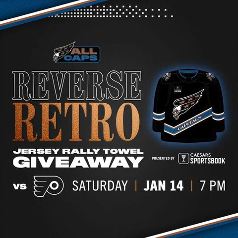 Washington Capitals Reverse Retro 2.0 Rally Towel - New! In hand! Cover