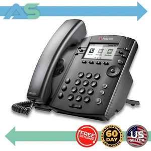 Polycom VVX 311 VoIP PoE 6-Line Business Media Desktop Phone (2200-48350-001) - Picture 1 of 10